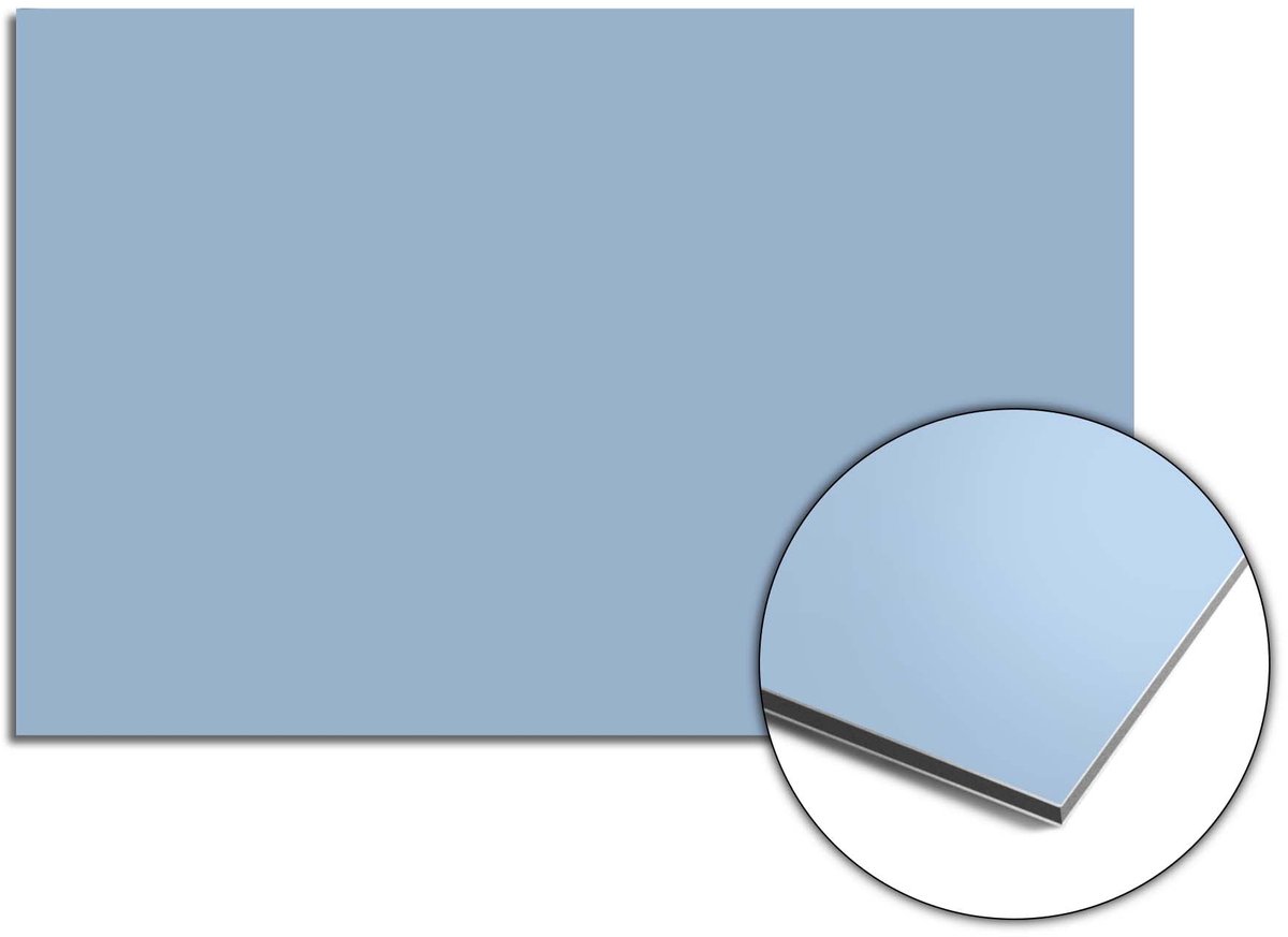 KitchenArt - Clear Sky Spatscherm - 100x65 cm - Spatscherm Achterwand Keuken - Spatwand Keuken