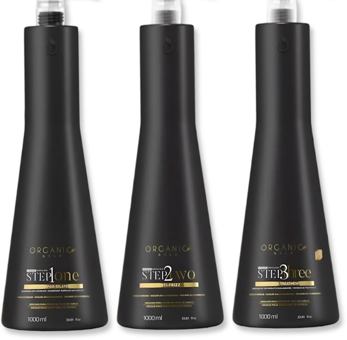 KIT LISSAGE BRÉSILIEN 3 X 1000 ML ORGANIC GOLD