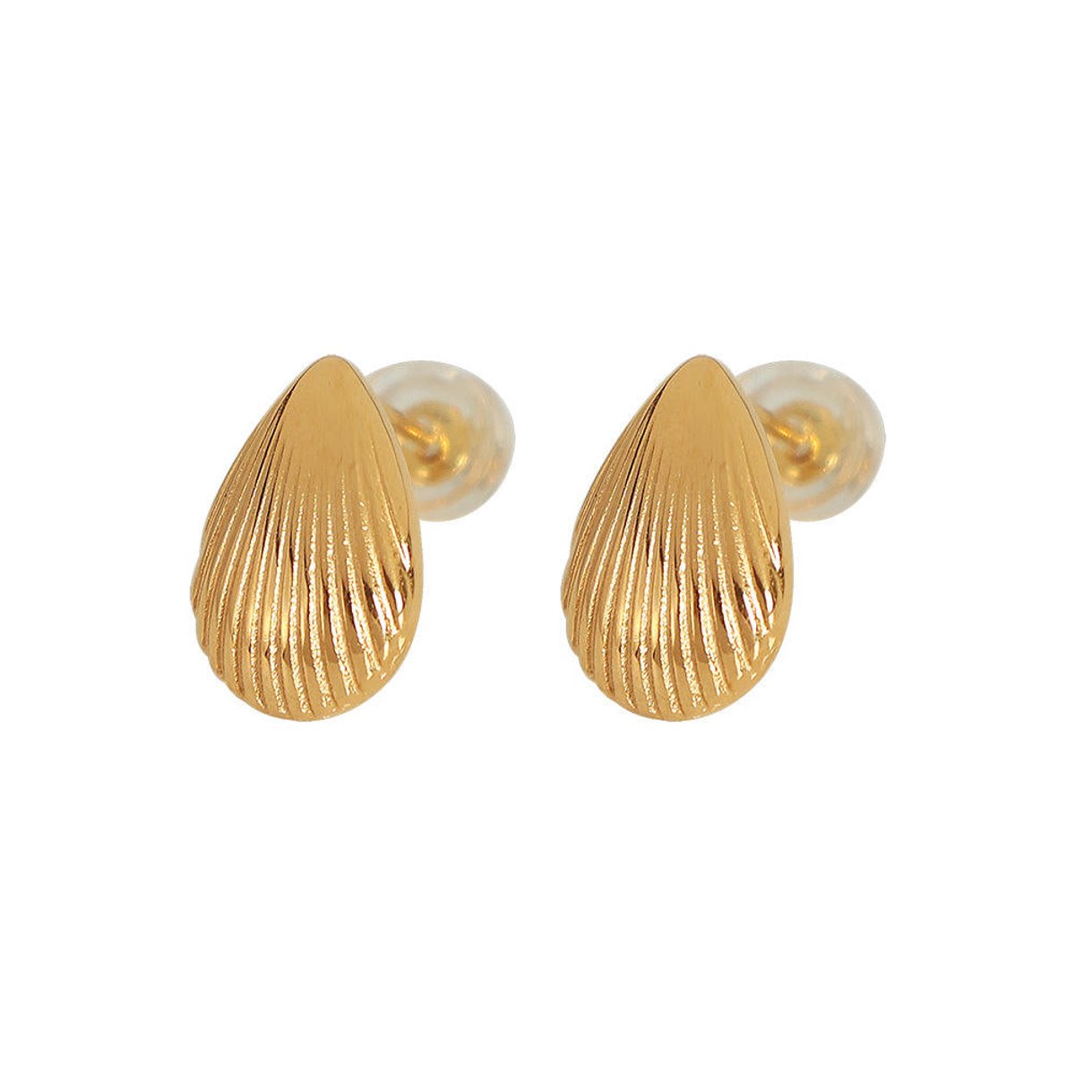 Schelpvormige Oorstekers – Natuurlijke Zomerse Stijl | Twinolo