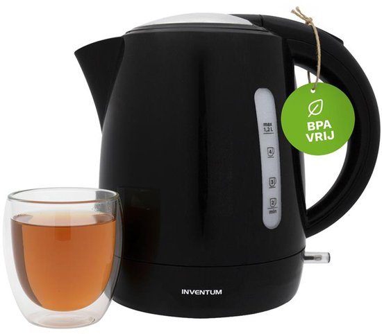 Inventum HW212 - Waterkoker - Zwart