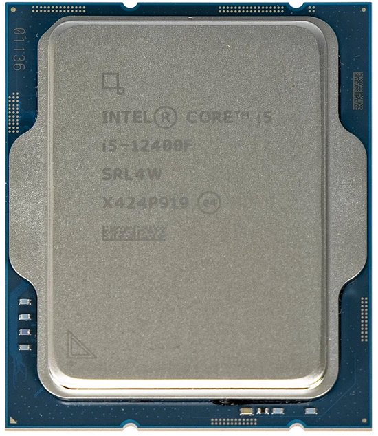 Intel Core i5 12400F Processor - Desktop CPU - 4.4 GHz - LGA1700
