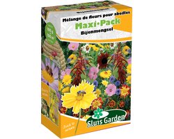 Bijenmengsel speciaal mix Maxi Pack 100 gram - bloementuin - wildbloemen - bloemenberm - bloemenweide - veldbloemen -lvb sg7325 bijen en vlinders