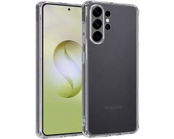 Hoesje - Geschikt voor Samsung Galaxy S26 Ultra - Sterk & Shockproof - Hoes Cover - Siliconen Case - Telefoonhoesjes - Transparant