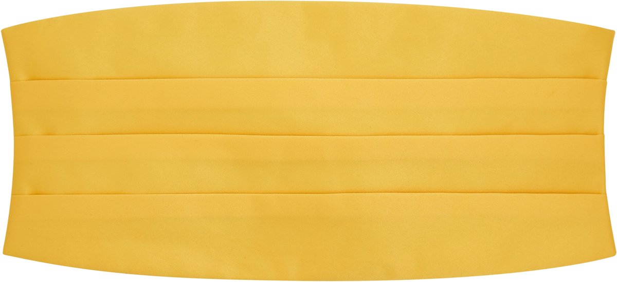 Eenvoudige Kanariegele Cumberband