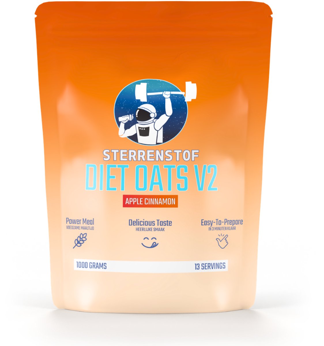 Sterrenstof Diet Oats Appel/Kaneel - Maaltijdvervanger - Afvallen - 13 Servings