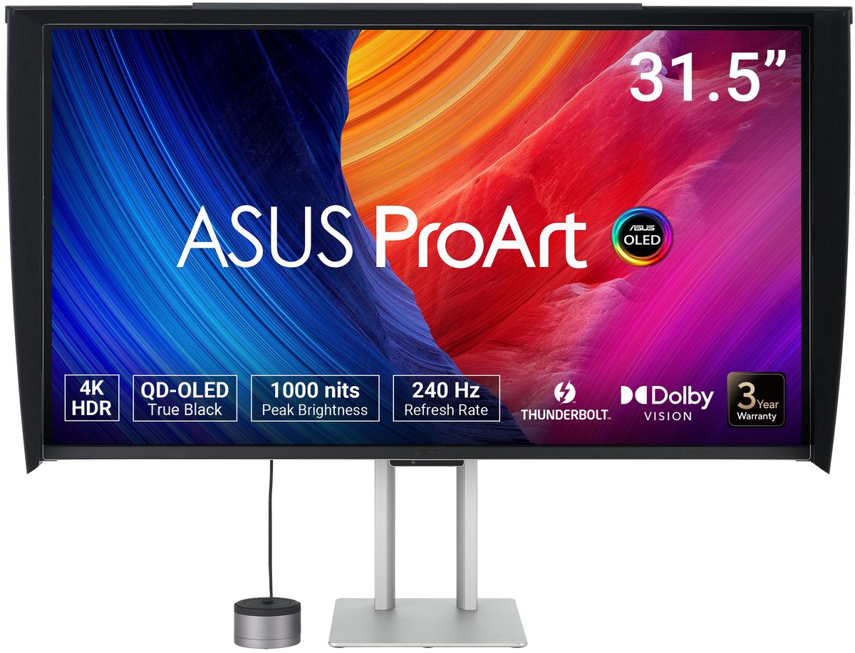 ASUS ProArt PA32UCDMR-K 32 Inch 4K UHD QD-OLED Monitor - ASUS Computer Benelux - €1.834,36
