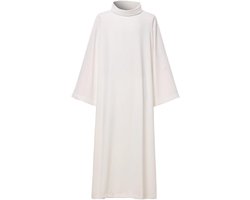 Witte Priesterlijke Albe Koorjurk voor Kerkgemeenschap en Ceremonies
