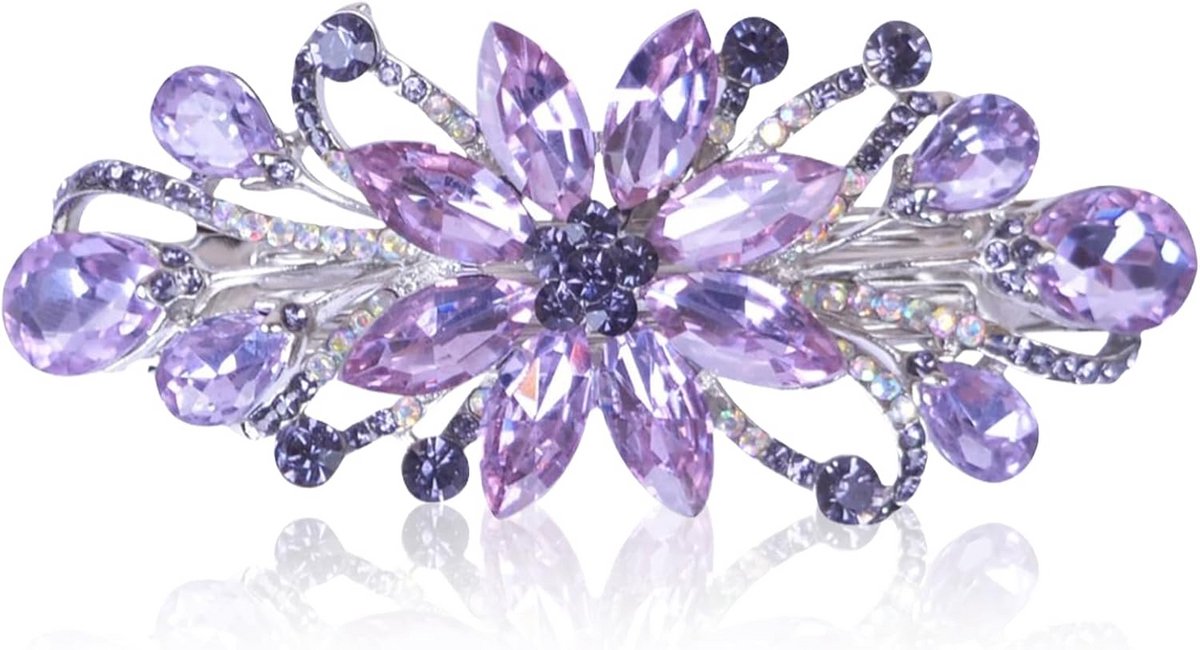 Luxe Haarspeld met Strass Steentjes - Elegante Dames Accessoire - Perfect Cadeau