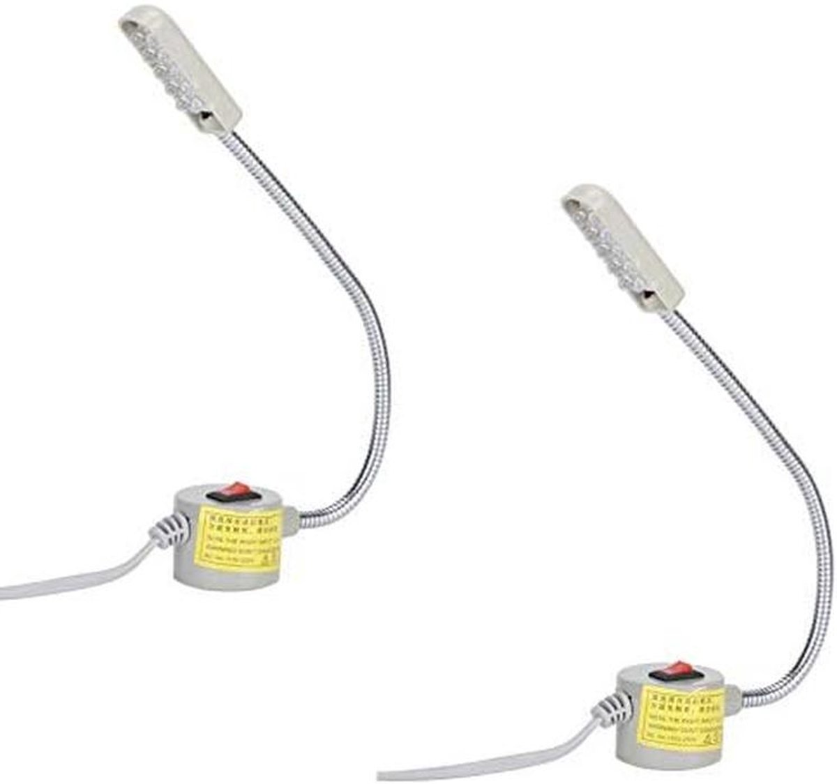 2 Stuks Naaimachine Verlichting LED met Magnetische Basis - Flexibele Werkverlichting