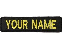 Gepersonaliseerde Naampatches met Klittenband of Strijkembleem - Bedrukbare Patches voor Jassen, Tassen en Vesten