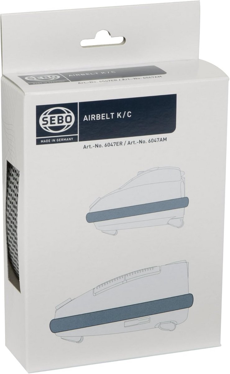 Schokbandage Afdekking Onyx voor Stofzuiger Airbelt K/C