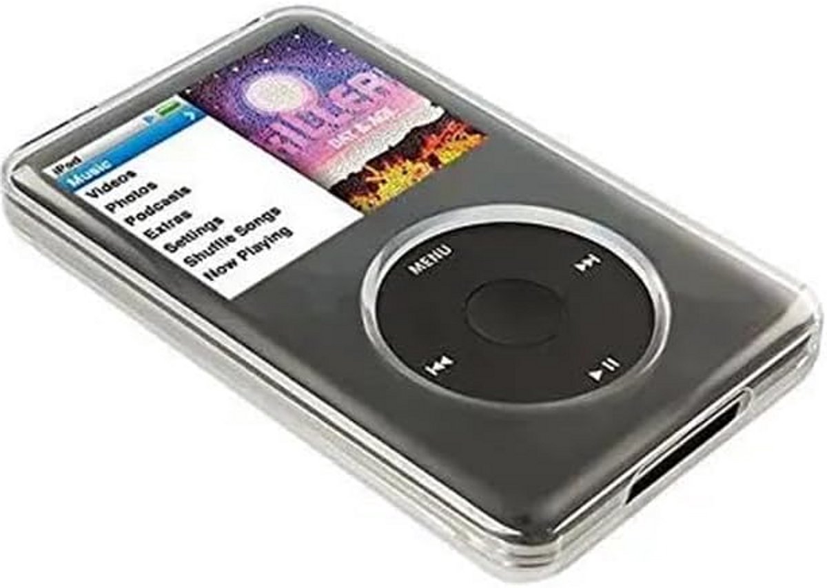 Kristalheldere Harde Cover Case voor iPod Classic (80GB, 120GB, 160GB)