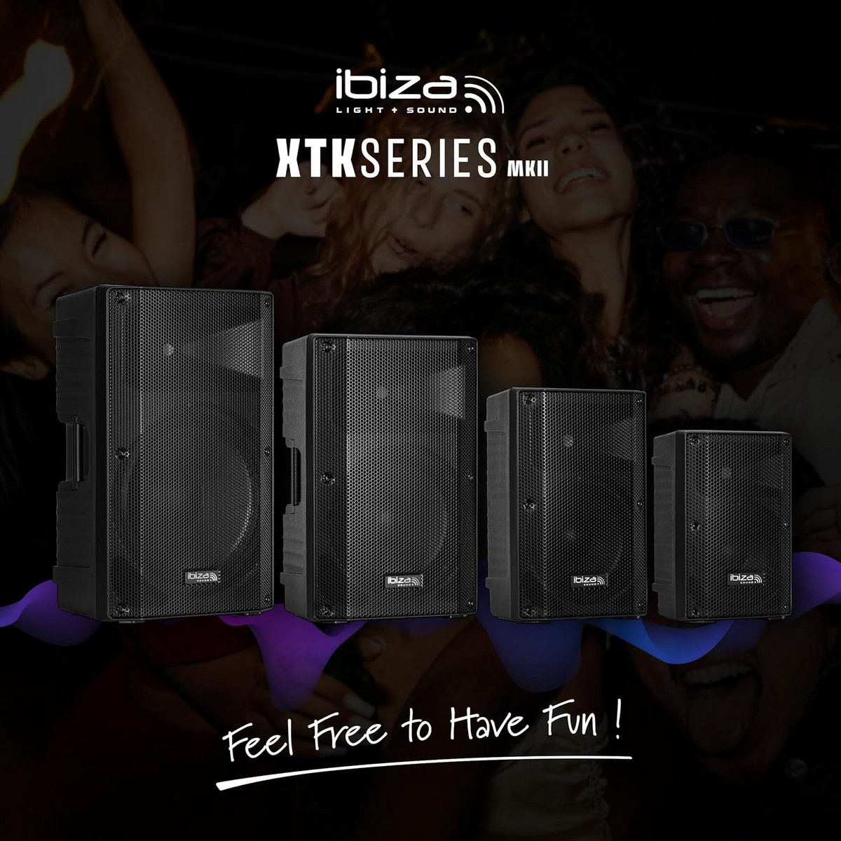Actieve 10 inch PA Speaker met Bluetooth, USB en Karaoke Functie - Draagbaar Feestgeluid