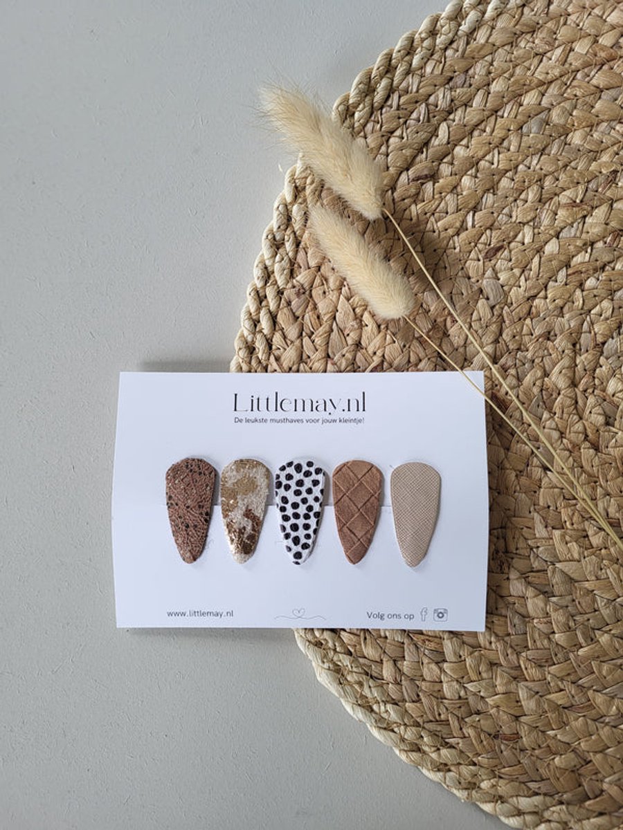 Klik-klak haarspeldje Mara 1 - 4cm