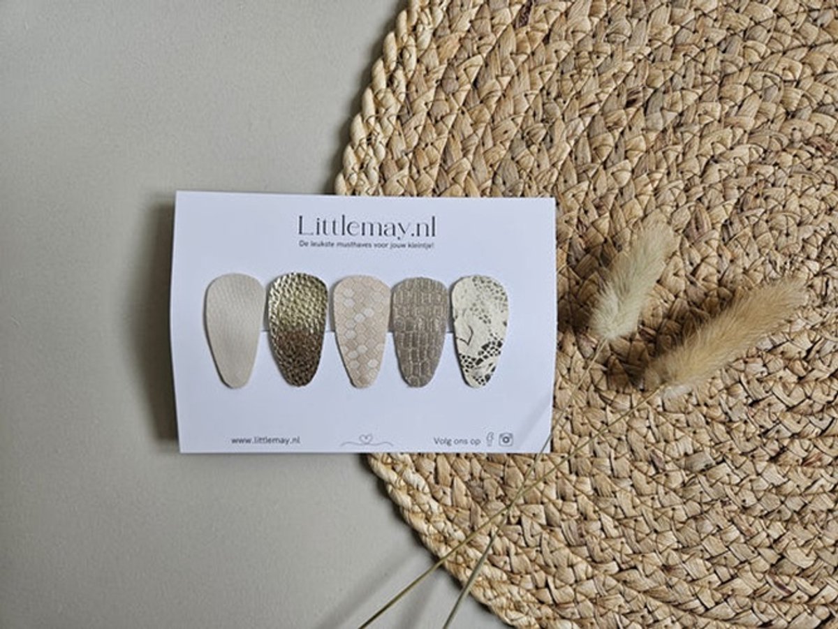 Klik-klak haarspeldje Mara 7 - 4cm
