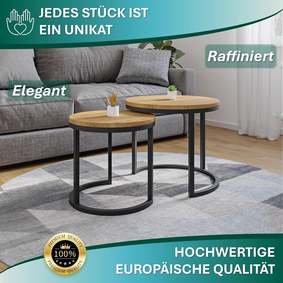 Couchtisch Verstelbaar 130x70x36 cm – Lift Top Salontafel met Opbergruimte & Lamel Lade – Scandinavische Woonkamer Tafel in Walnoot – Pauwhome