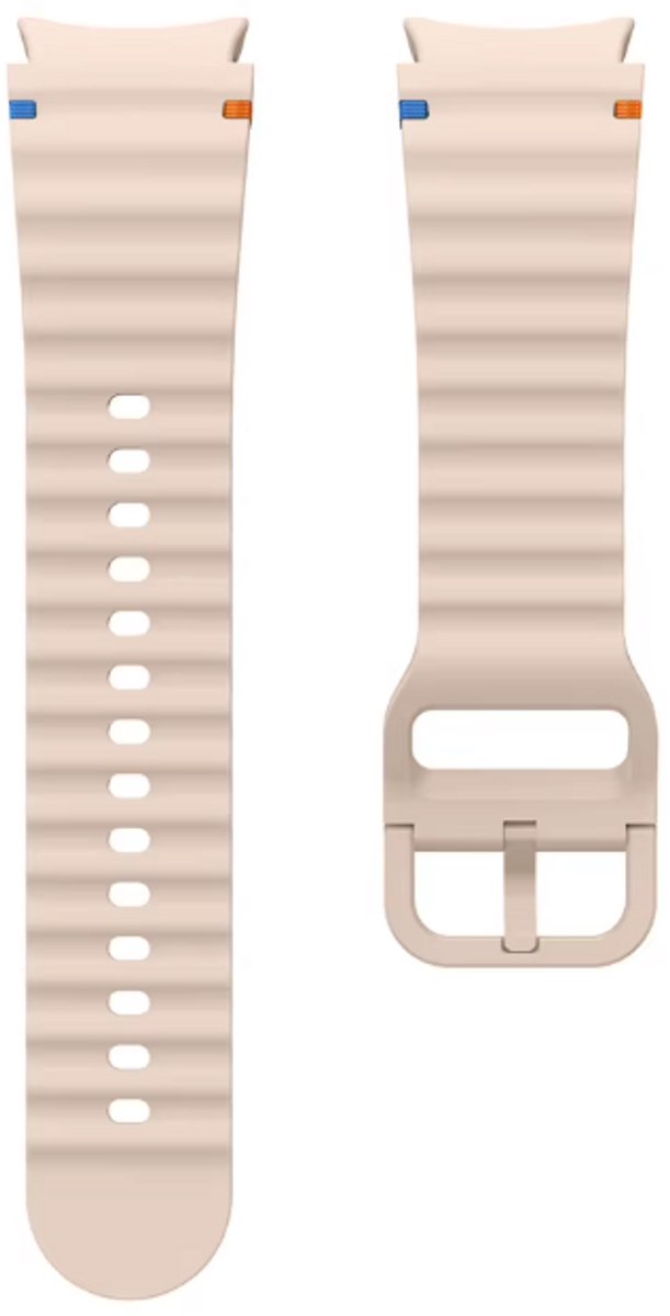 Go Go Gadget - Smartwatch bandje - Siliconen band - Geschikt voor Samsung Galaxy Watch 7 - 40& 44mm - Licht Roze