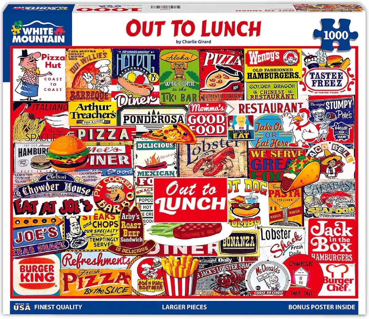 Legpuzzel - Puzzel spel - Ontspanning thuis - 1000 stukjes - 76x61 cm - Meerkleurig