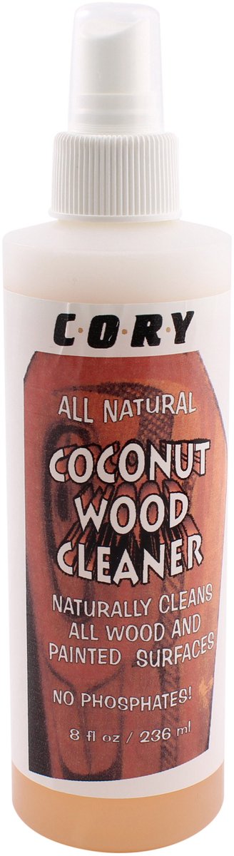 Cory Coconut Cleaner – Natuurlijke houten oppervlakken reiniger + verzorging – 236 ml spuitflacon