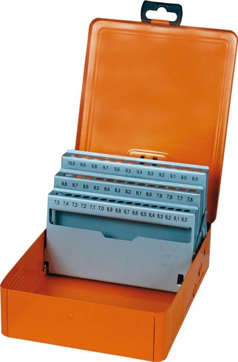 Metaal Cassette - Boorhouder Set - Metaal Boren - 41 Delig - 6-10mm