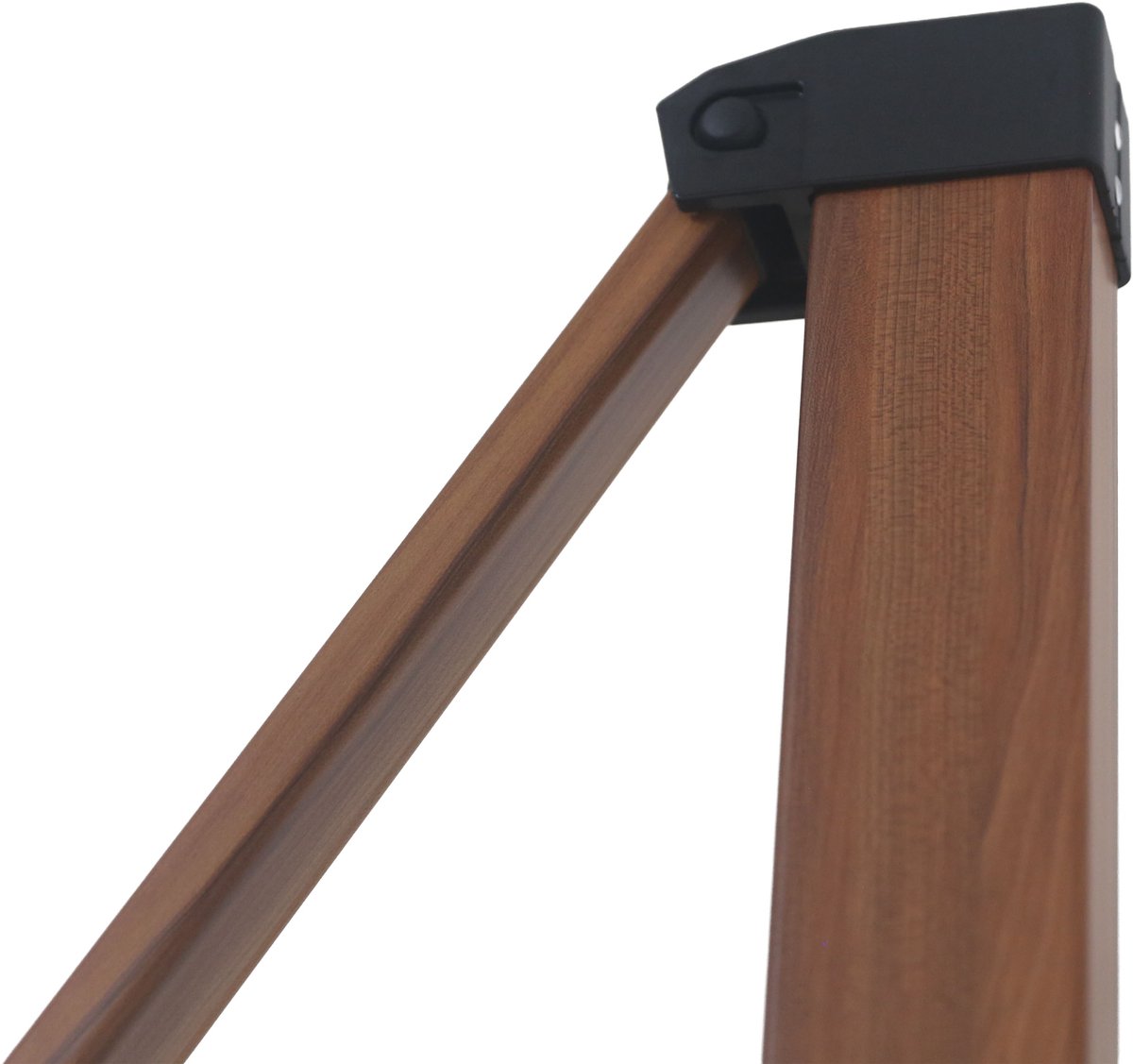AXI Solis Zweefparasol Ø 300cm Houtlook/beige incl. Hoes – Gepoedercoat frame met kruisvoet – 360° Draaibaar - Kantelbaar – foto 3