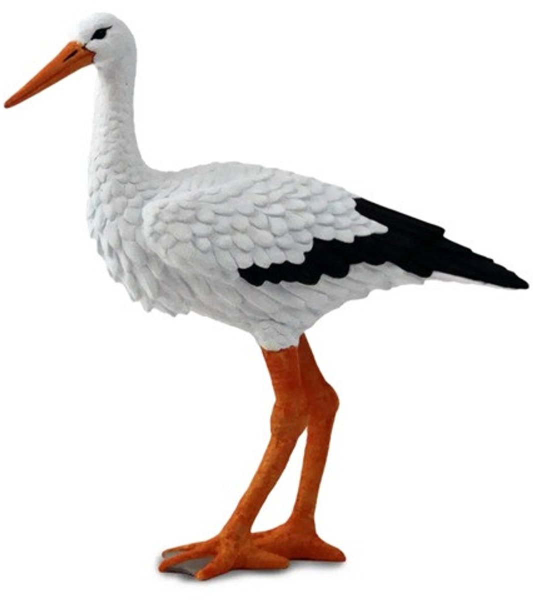 Grote ooievaar -Safari speelfiguur - 12 cm