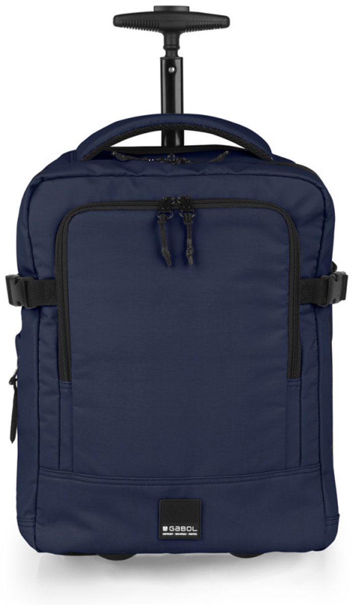 Gabol Vancouver Underseater Rugzak met Wielen - 20 liter - 40x30x20 cm - donkerblauw