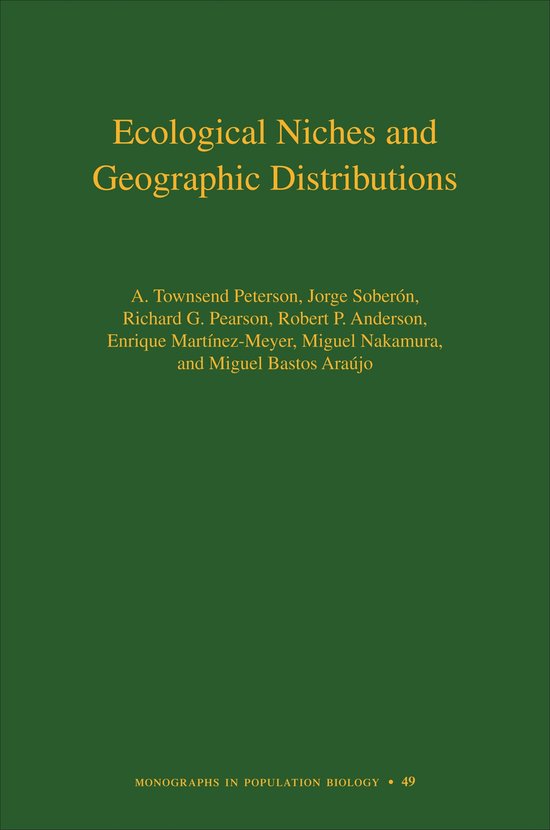 Ecological Niches and Geographic Distributions (MPB-49) - cover