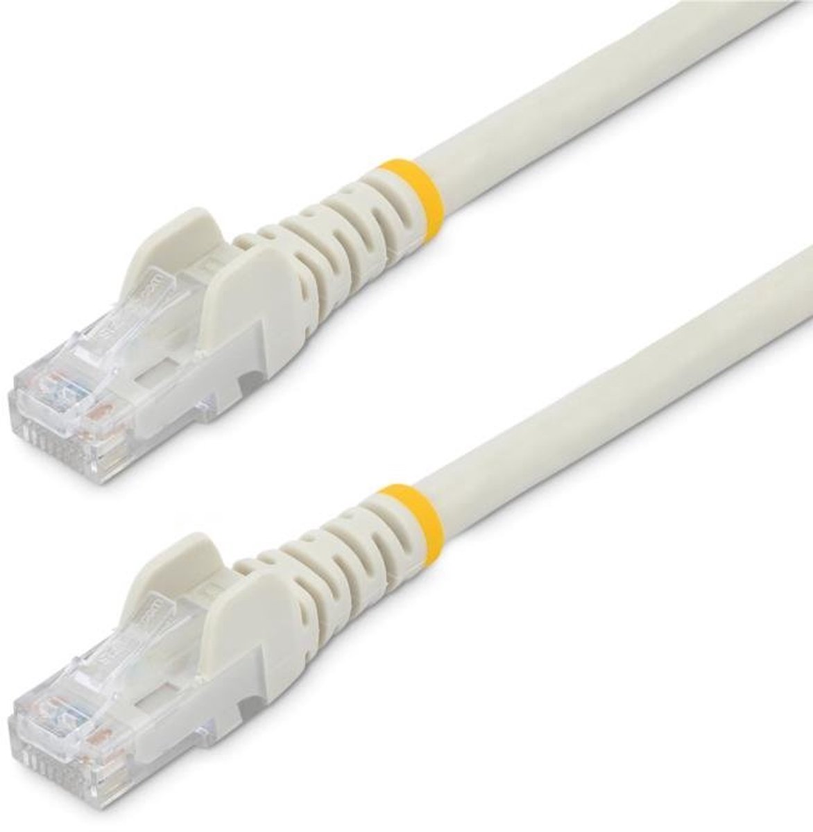 StarTech Netwerkkabel Cat6 Gigabit UTP patchkabel met 100% koper kern 30,5 meter wit