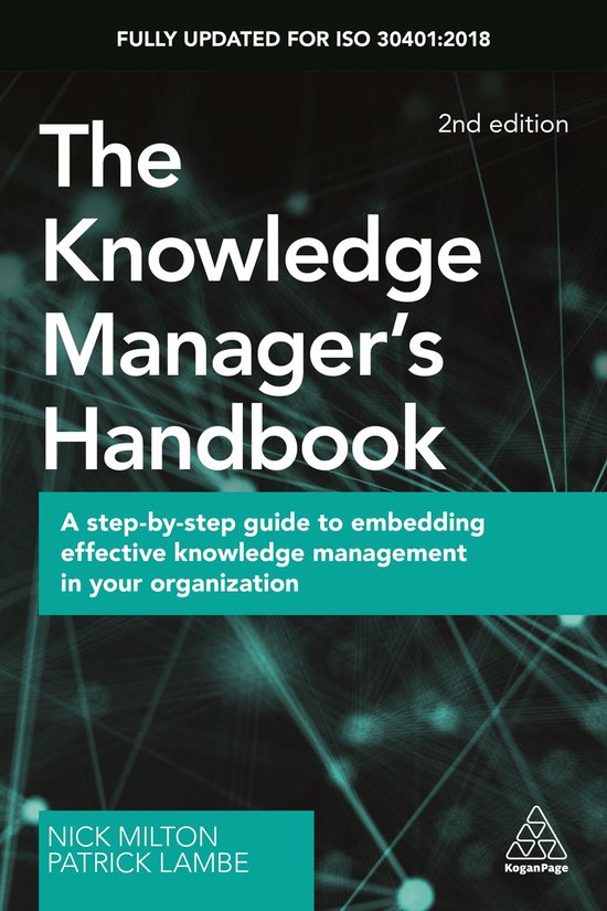 The Knowledge Manager's Handbook - cover