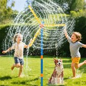 Arroseur Rotatif Multicolore Pour Enfants Et Animaux – 8 Bras Oscillants Et 4 Buses – Jouet D’eau Extérieur Avec Piquet De Stabilisation – Idéal Pour Jardin Et Pelouse