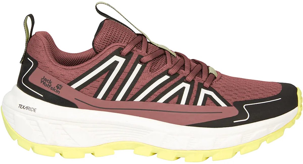 Jack Wolfskin Wild Hike Low Wandelschoenen 1/2 Vrouw Rood