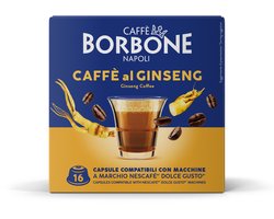 Caffè Borbone Selection - Dolce Gusto - Caffé al Ginseng - Koffie met Ginseng - 16 capsules