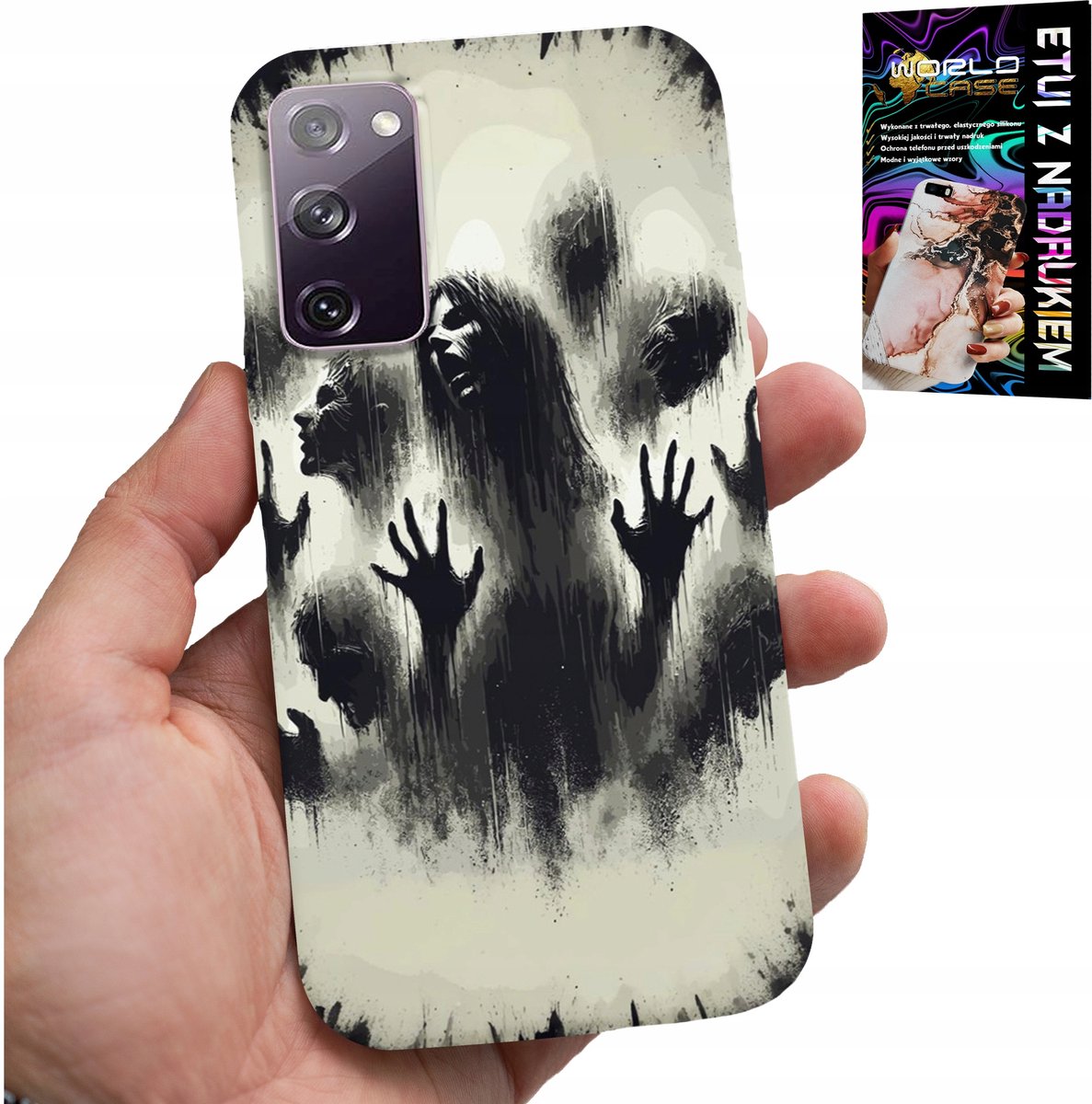 HOESJE VOOR SAMSUNG GALAXY S20 FE - THE WALKING DEAD ZOMBIE + GLAS