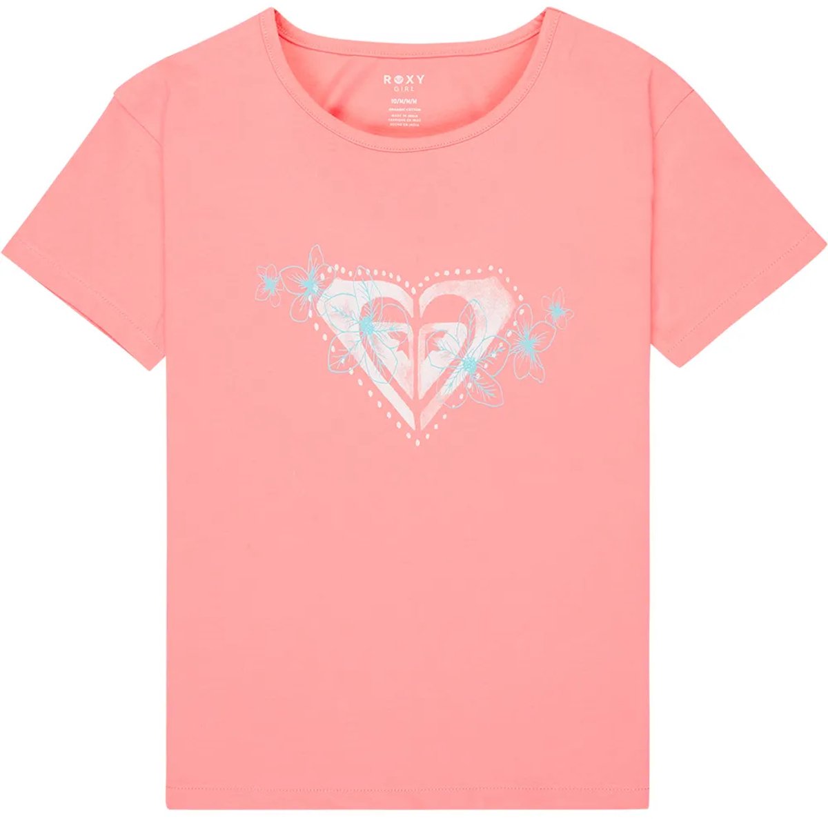 Roxy Lilyregular Night T-shirt Met Korte Mouwen 16 Years Meisje Plumeria