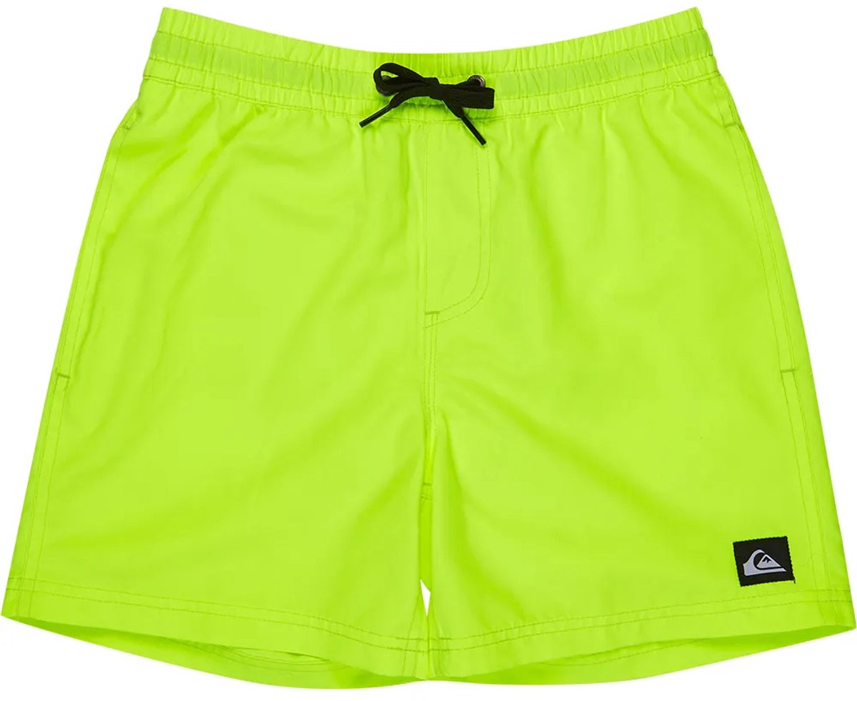 Quiksilver Everyday Volley 14´´ Zwembroek Geel 12 Years Jongen