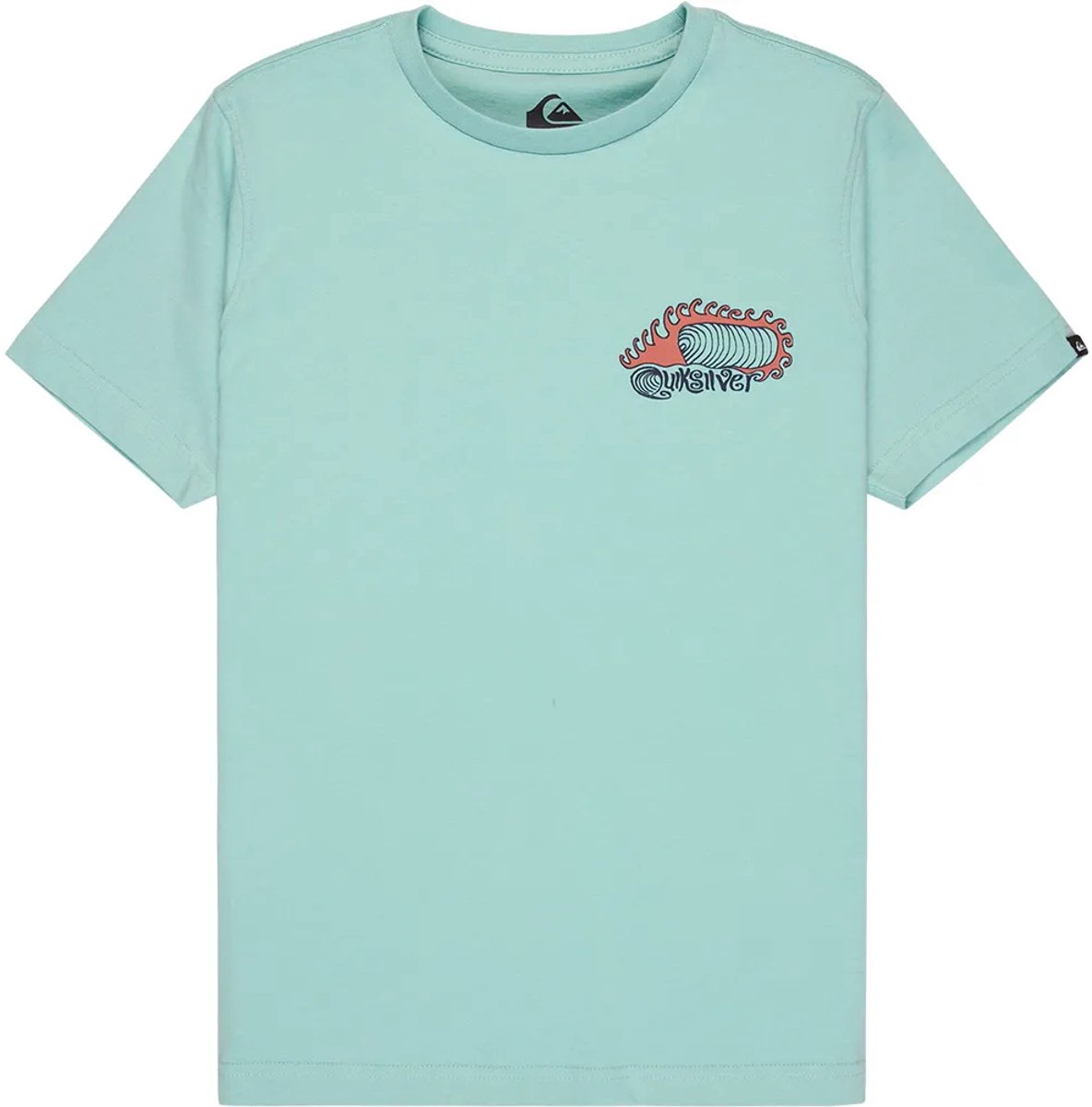 Quiksilver Skeleton Ride T-shirt Met Korte Mouwen 16 Years Jongen Blauw