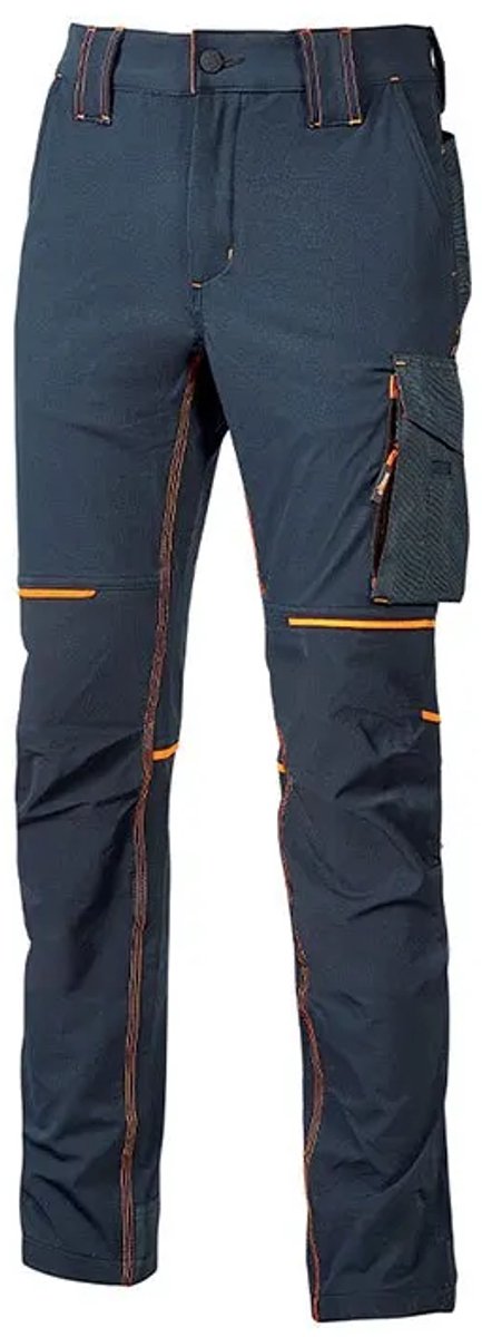 U-power World Werkbroek Blauw L Man