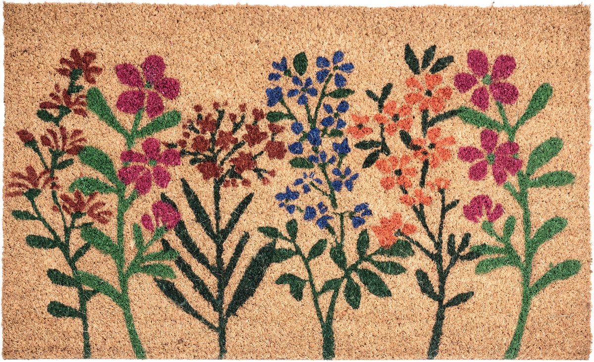 Beliani TEKKONA - Deurmat - Naturel - 40 x 60 cm - Kokosvezel Natuurlijk