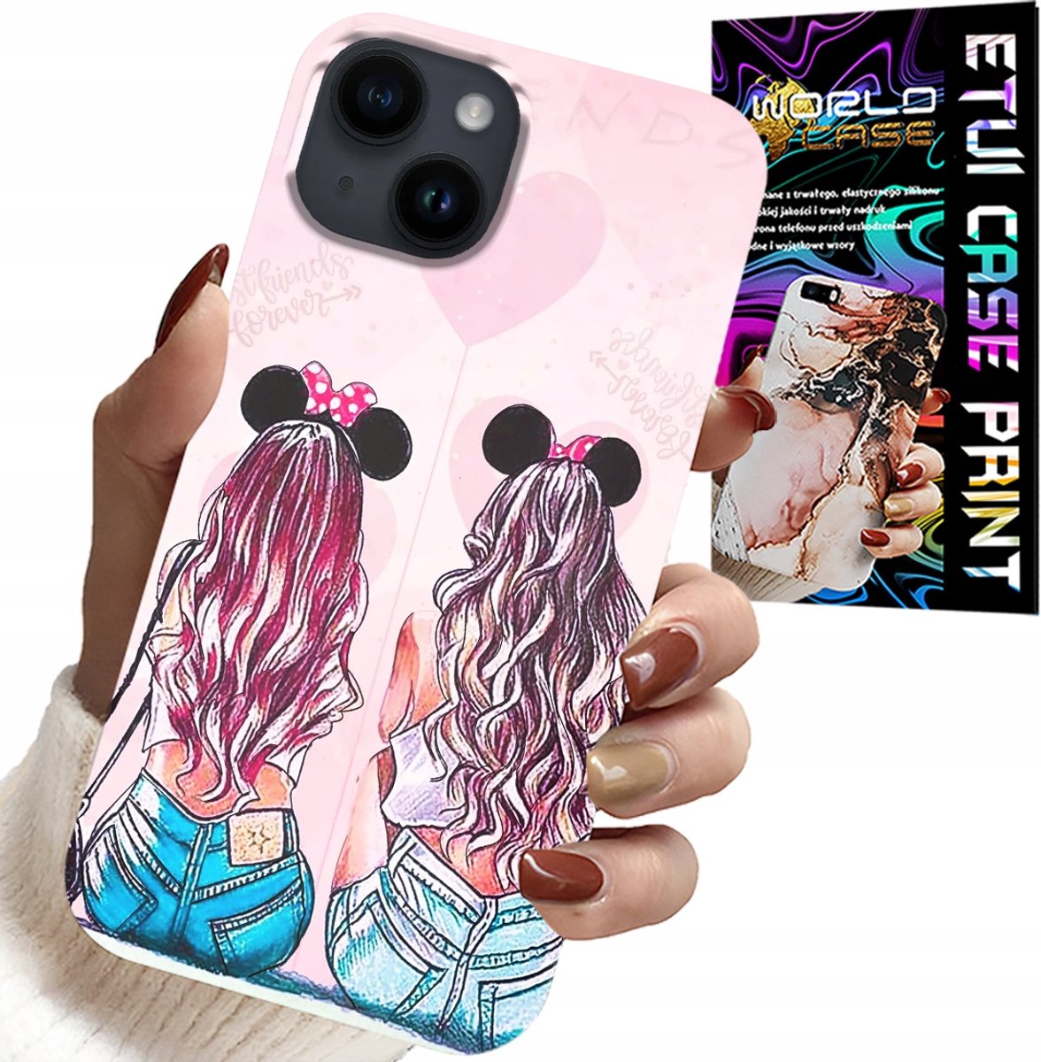 iPhone 15 Plus hoesje - een ontwerp voor je beste vrienden