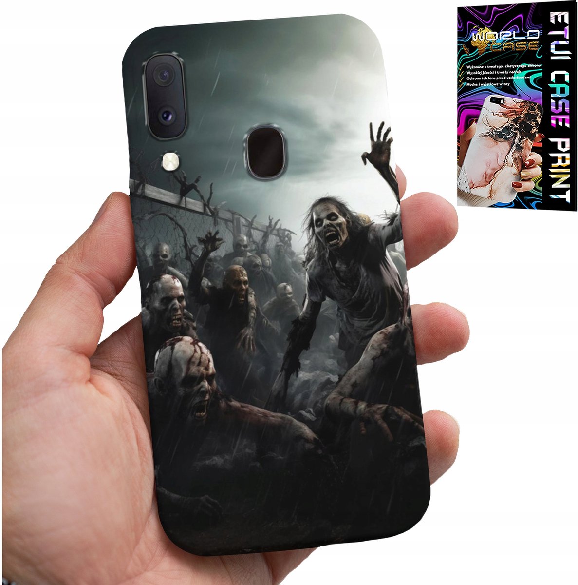 HOESJE VOOR SAMSUNG GALAXY A20E - ZOMBIE THE WALKING DEAD