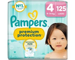 Pampers Premium Protection Maat 4 - 125 Luiers (5x25)