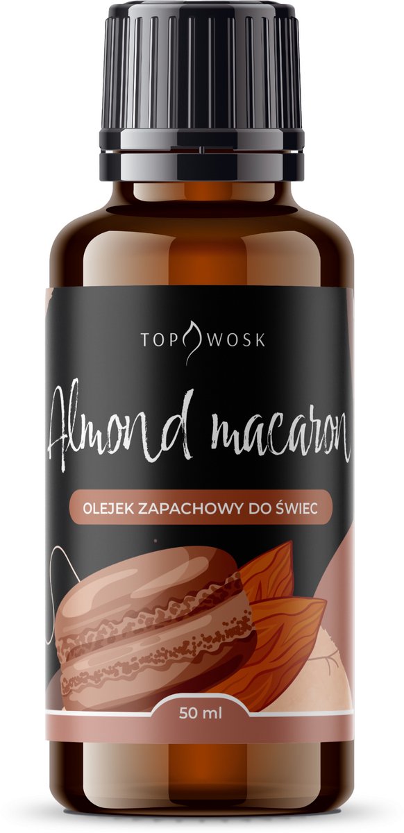TopWosk - Geurfilter - Almond Macaron - 50ml - Voor Kaarsen