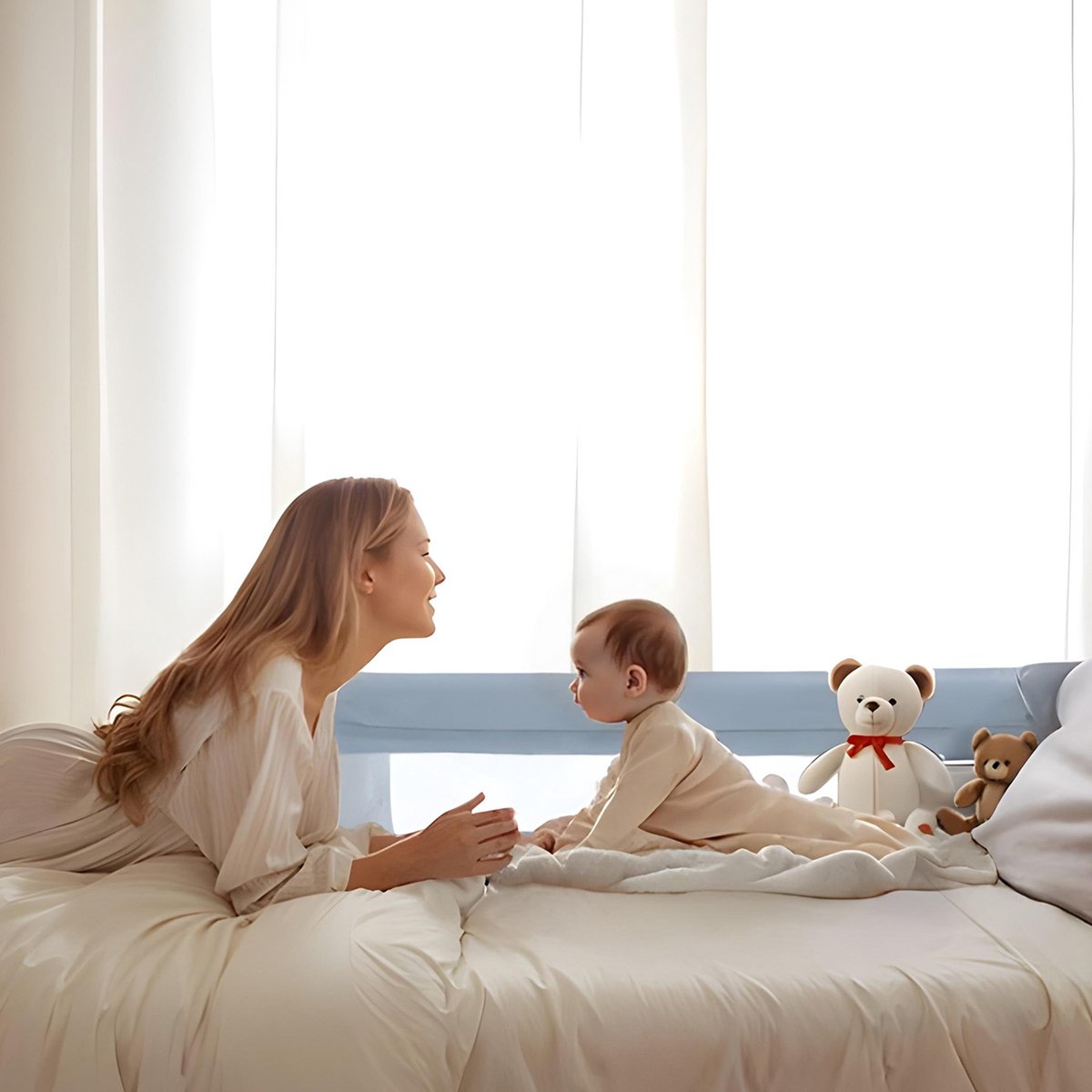 SEVERNO Kids Close To Mommy - Reiswieg - 2 niveaus - Opvouwbaar - Inclusief Tas thumbnail 2