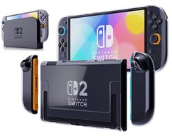EtuiTab Serie – Siliconen Beschermhoes – Nintendo Switch 2 2025 – Transparant – 7.9 inch