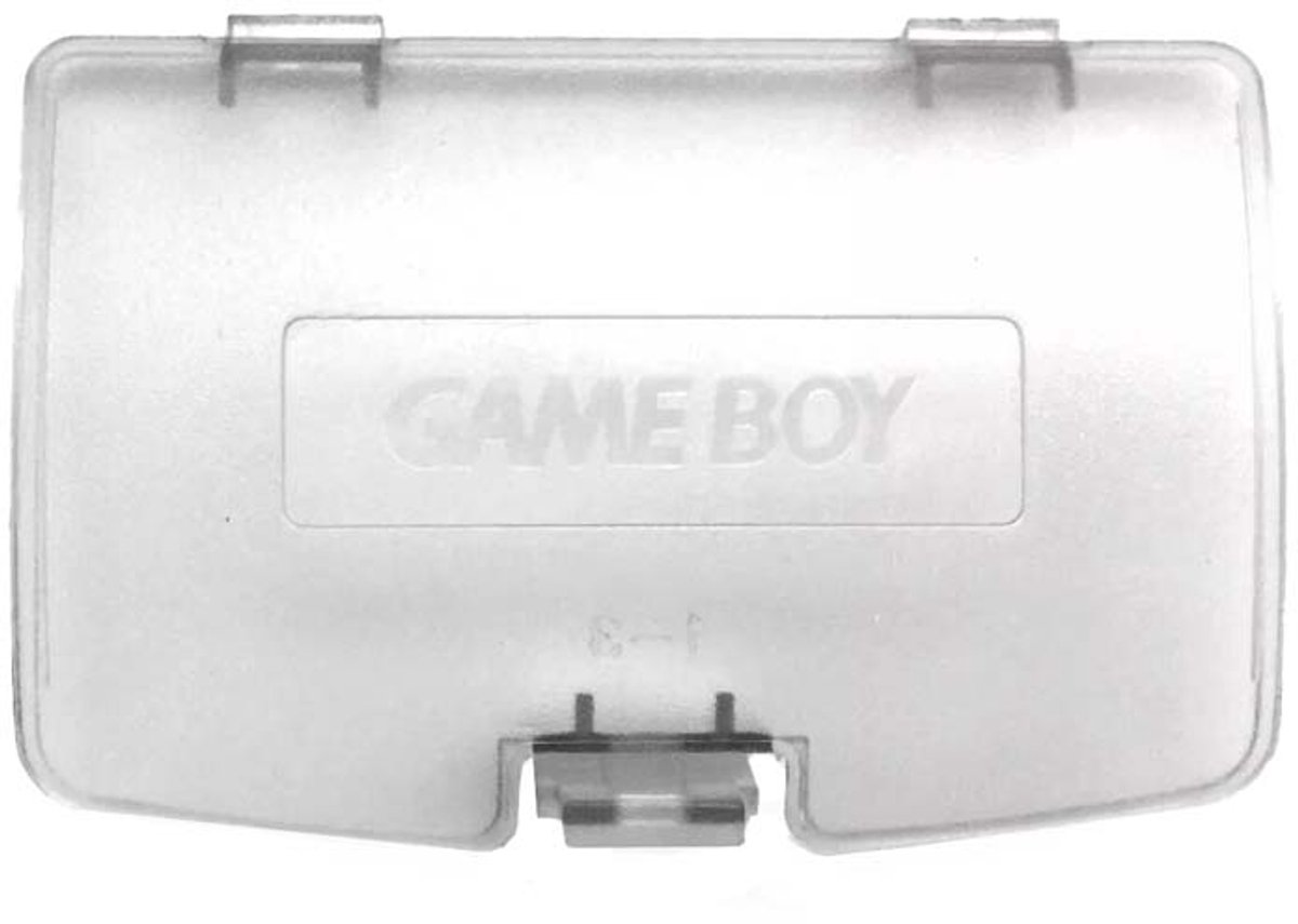 Batterijklepje voor Nintendo Game Boy Color – Doorzichtig