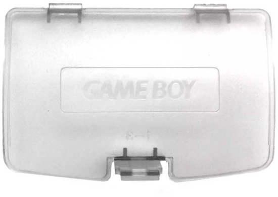 Batterijklepje voor Nintendo Game Boy Color – Doorzichtig