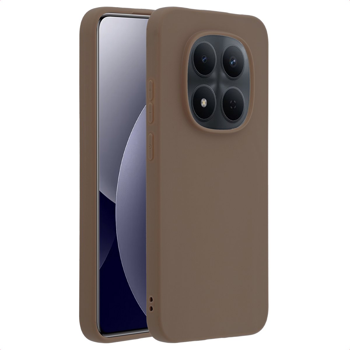 imoshion Hoesje - Geschikt voor Xiaomi Redmi Note 15 Pro (5G) - Color Backcover - Bruin