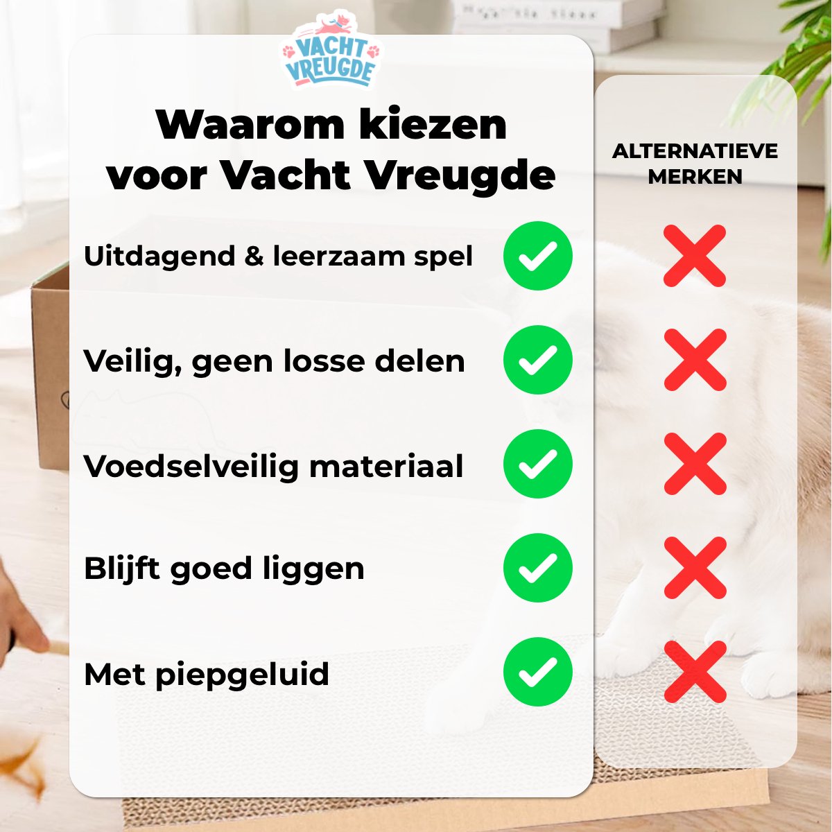 Vacht Vreugde Hondenpuzzel - Level 4 Intelligentie - Medium thumbnail 6