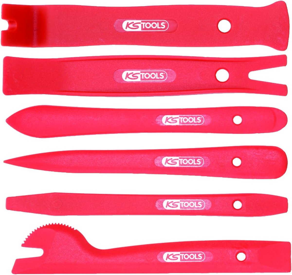 Interieur Verwijderset - Bekledingsgereedschap - Auto-onderhoud - 6-delige set - 35 x 25 x 13 cm